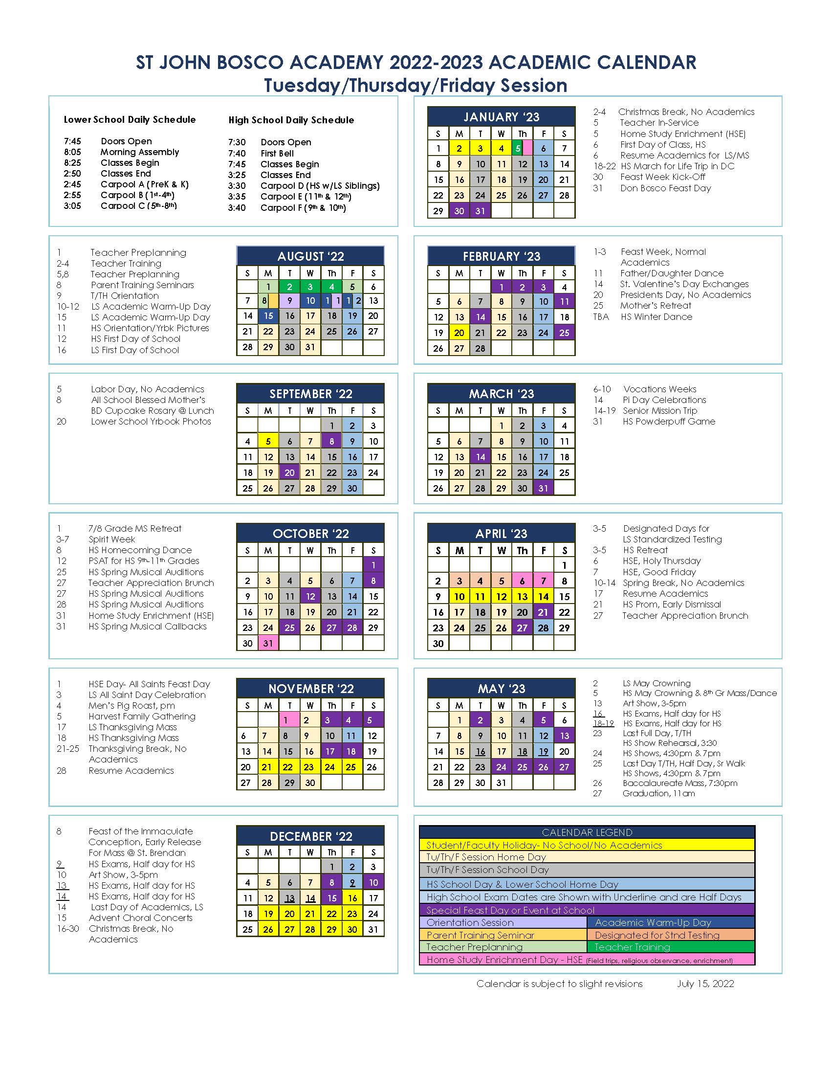 T_TH_F SESSION Academic Calendar 20222023.jpg St. John Bosco Academy